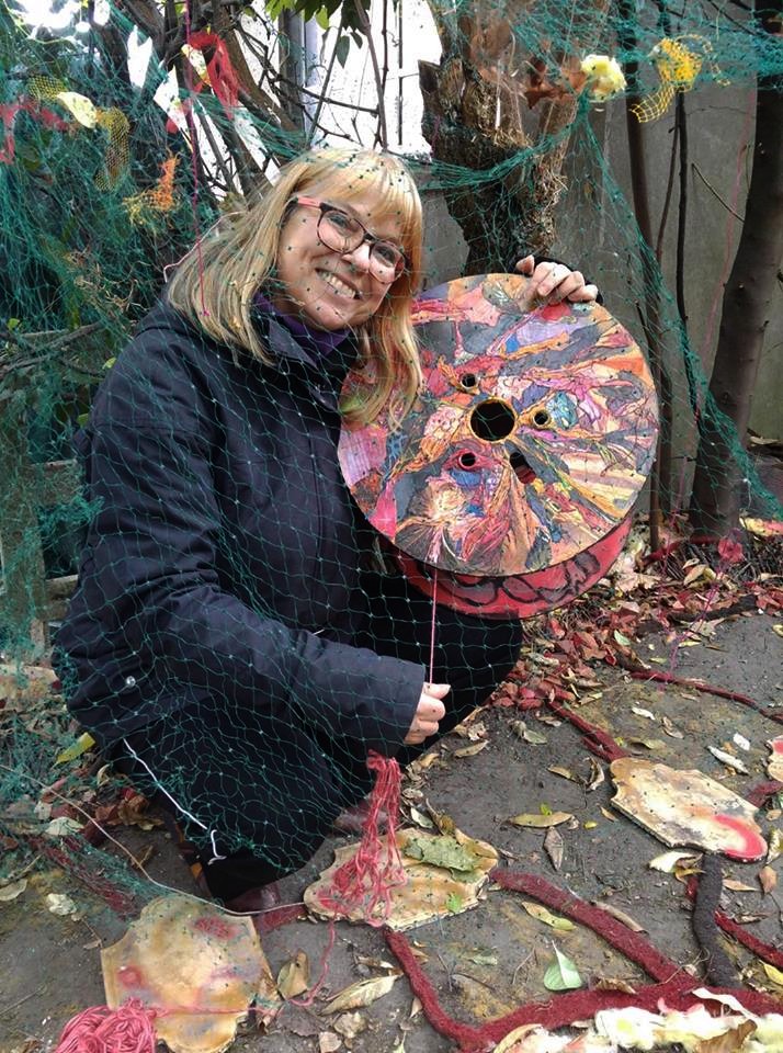 Nathalie Fiala s'occupe de Bob et de sa nouvelle installation.