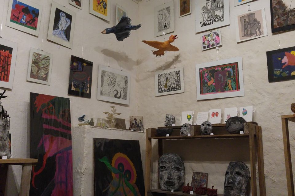 La boutique - galerie de la Maison d'art Pluralium